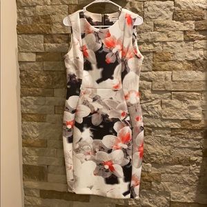 Floral print Calvin Klein sheath